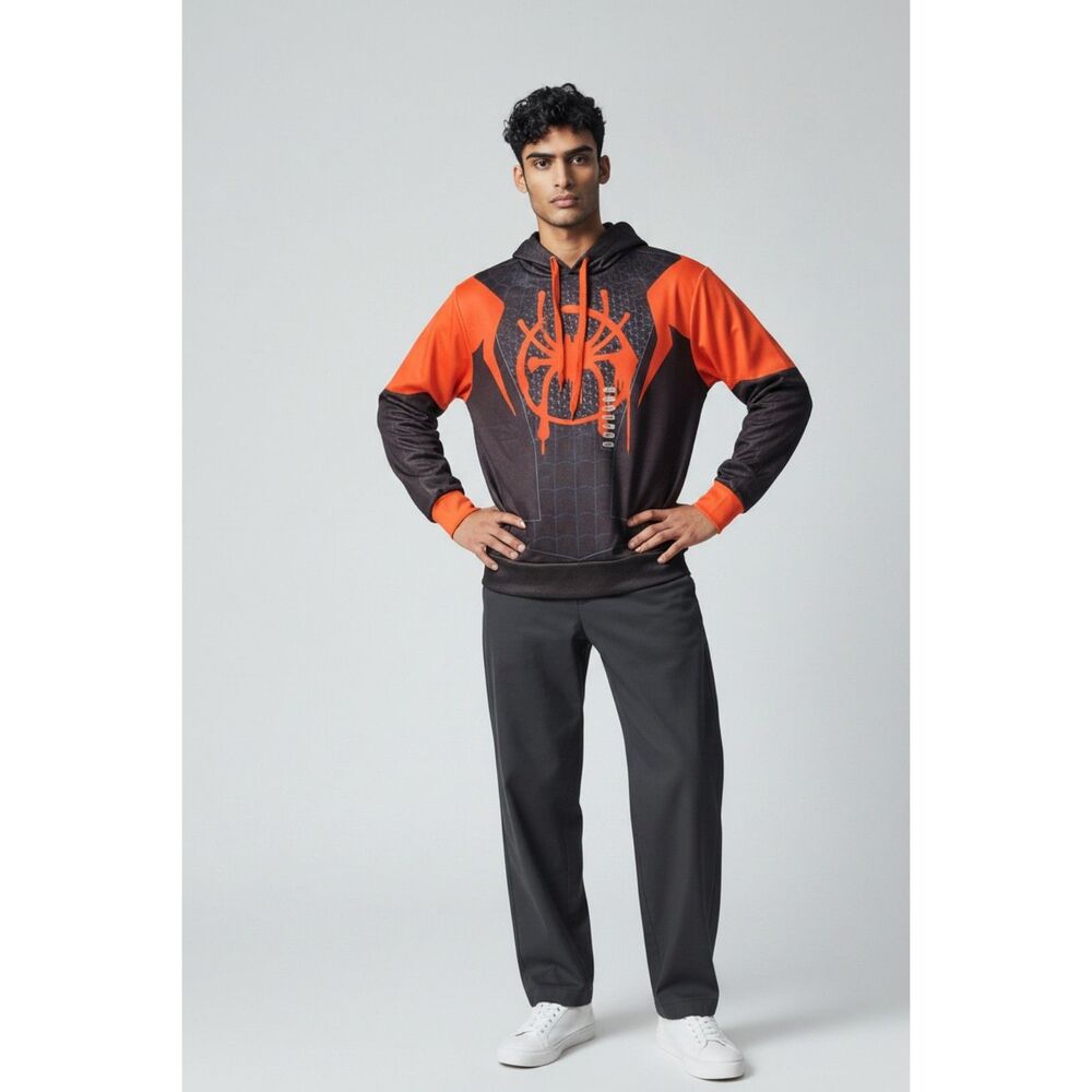 Spider-Man Into The Spider Verse Small Pullover Hoodie